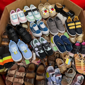 Chaussures légères pour enfants, baskets, sandales, chaussures en toile pour l'école, vente en gros, lot mixte garçons filles en stock - Product Image 3