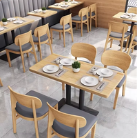 Meubles à prix abordable pour restaurant, salon de thé, fast-food, café : Ensemble confortable de canapé, banquette, chaise et table