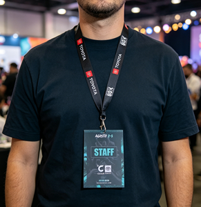 <span class=keywords><strong>Tarjeta</strong></span> de Identificación VIP de Plástico Personalizada, Etiqueta de Impresión por Transferencia Digital, Pase para Eventos Backstage, <span class=keywords><strong>Tarjeta</strong></span> Magnética Impresa Personalizada con Cordón - Product Image 2