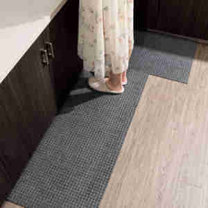 <span class=keywords><strong>Tapis</strong></span> de cuisine en gaufre antidérapants lavables et absorbants pour le sol, <span class=keywords><strong>tapis</strong></span> de cuisine confortables pour devant l'évier - Product Image 3