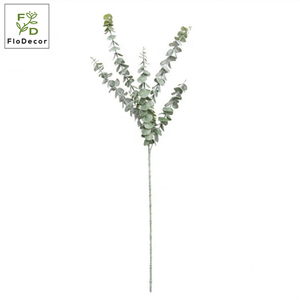 Хит продаж, искусственный эвкалипт, деньги, листья, ветки, Пластиковые стебли для свадебного украшения дома, реквизит для фотосъемки - Product Image 6