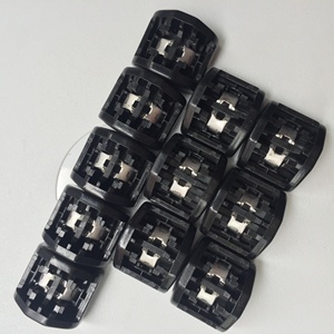 Penjepit kabel sadel plastik 1/2 ", dudukan kabel nilon kotak hitam, penjepit kabel sadel dorong - Product Image 4