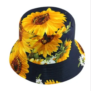 Alibaba golden supplier manufacture custom made cheap price stylish children canvas bucket hat