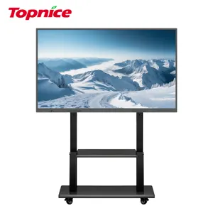 topnice smart whiteboard for classroom support writing multimedia teaching one machine for meeting large screen light board