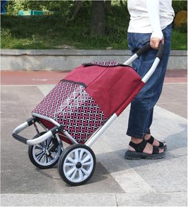 <span class=keywords><strong>Chariot</strong></span> de course à prix compétitif avec roues et cadre solide en aluminium <span class=keywords><strong>chariot</strong></span> à roulettes portable et pliant caddie - Product Image 6