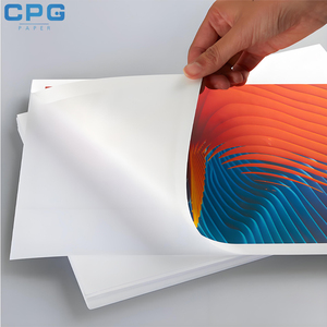 OEM Service Available Transparent <b>Sticker</b> Paper A4 <b>Sheet</b> 80gsm Waterproof Glossy Self Adhesive Paper for Inkjet <b>Sticker</b> - Product Image 3