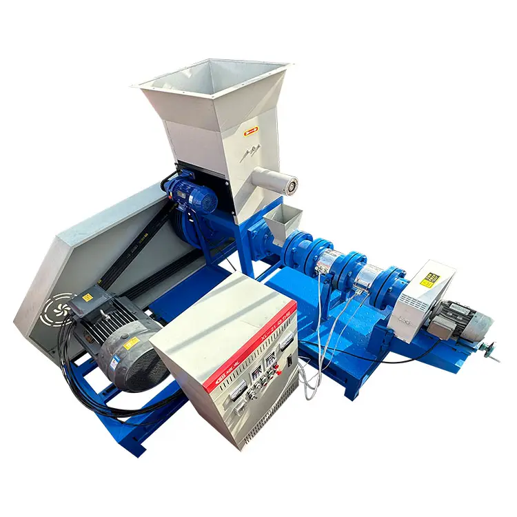 Factory Full Fat Soya Bean Extruder Machine/Extruder soybean soya meal making machine/Aqua Soya Corn Sticks Feed Extruder