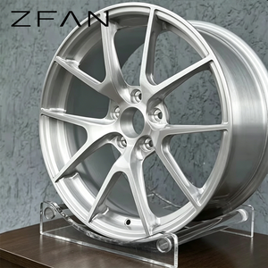 Cerchi da Corsa ZFAN in Alluminio Forgiato Multirazze Argento Spazzolato Concavi Profondi Leggeri per M3/M4/M5 E92/E93 - Product Image 2