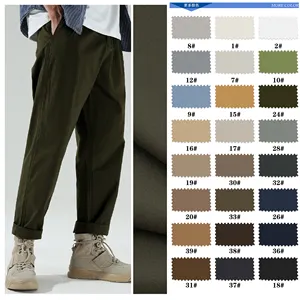 2% Elastane Stretch 230gsm Pants Satin Cotton Fabric