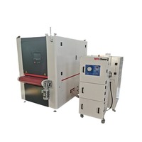 Machine de débavurage automatique à rouleaux abrasifs avec moteur pour le chanfreinage/le ponçage des surfaces métalliques - Chine