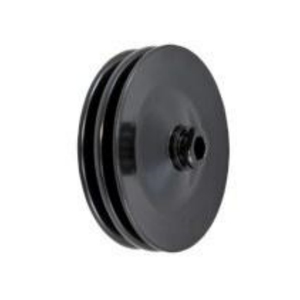 Poulie de pompe à eau en acier noir chromé, direction assistée <span class=keywords><strong>pour</strong></span> alternateur GM, double rainure, arbre de <span class=keywords><strong>3</strong></span>/4 pouces, kit de support de poulie, support de jambe de force - Product Image 2