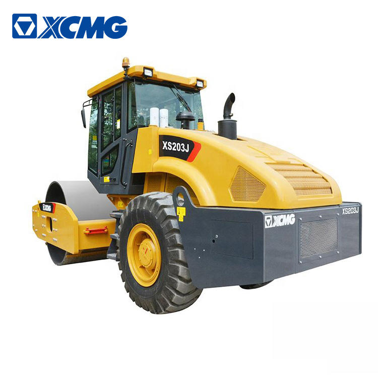 XCMG официальный XS203J роликовое оборудование используется 20-тонный Вибрационный дорожный каток