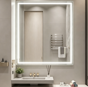 Tired of Foggy Hotel Bathroom <b>Mirrors</b>? 2026 Best Selling Smart LED <b>Mirror</b> <b>with</b> Anti Fog Touch Sensor IP44 Rated Modern Design - Product Image 1