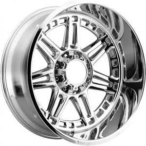 Rin de Rueda Cromado de Acero Hostile H124 Lunatic de 20 Pulgadas 20x12 ET4.75 8x180-44mm PCD180mm - Product Image 2