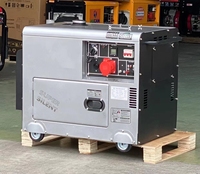 Groupe électrogène générateur portable 10kw électrique bon marché prix maison de secours groupe électrogène industriel portable générateur insonorisé 10 KVA