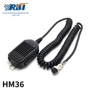 Micrófono de Altavoz Móvil HM36 de Plástico con Cancelación de Ruido, Conector de Aviación de 8 Pines, PTT, para <span class=keywords><strong>Radio</strong></span> de Coche Icom IC718 IC7200 IC7600 - Product Image 2