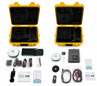Récepteur GNSS RTK HXSPACE H1 Mini avec technologie de mesure d'inclinaison IMU, 1408 canaux, équipement de topographie GPS portable IP68