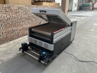 Machine de séchage automatique DTF sans fumée de 24 pouces avec purificateur d'air intégré pour imprimante à double tête