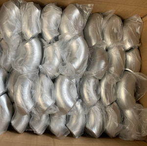 אט מרותך אלומיניום סגסוגת צינור אבזרי חלקה 1 אינץ sch80s אל 6061 T6 90 תואר LR אלומיניום צינור מרפק - Product Image 6