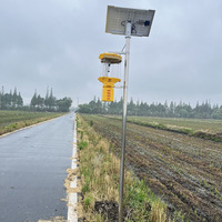 Zonne-aangedreven muggenlamp IoT hoogspannings insectenverjager waterdichte buiten insectenval landbouwmachines en -apparatuur