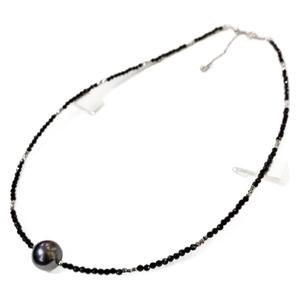 Colliers de perles uniques et tendance avec un design dynamique à 5 perles, en argent 925 incrusté de perles naturelles d'eau de mer de 4-5 mm de précision - Product Image 5