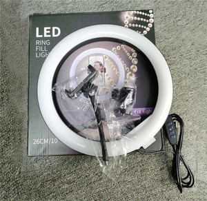 Nouveautés 2026 : Anneau <span class=keywords><strong>lumineux</strong></span> LED circulaire de 10 pouces <span class=keywords><strong>pour</strong></span> maquillage, photographie et vidéo - Product Image 4