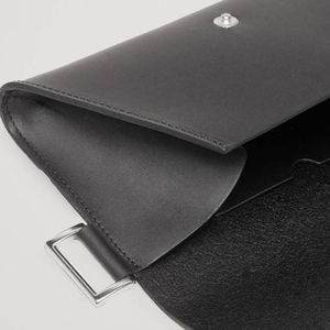 <span class=keywords><strong>Riñonera</strong></span> pequeña de piel lisa personalizada para mujer, Bolso pequeño con cinturón, tipo sobre, para la cintura - Product Image 6