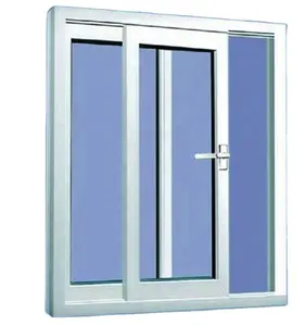 Harga pabrik plastik upvc/pvc profil jendela pintu geser jendela