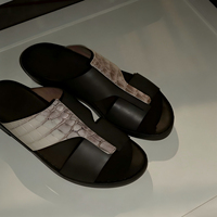 SHIKOL Echtes Leder Herren-Sandalen Arabische Pantoffeln Maßgefertigte Luxus-Golf-Schuhe Sommer-Mules Naher Osten Exklusive Boutique 2026