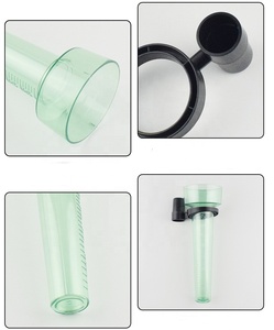 आउटडोर डिचेबल प्लास्टिक 35 मिली मिली बारिश मीटर बारिश का अनुमान बारिश का पानी मीटर बारिश का अनुमान - Product Image 3