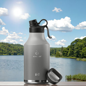 <span class=keywords><strong>IDEUS</strong></span> US Warehouse 64oz Frasco de vacío de acero inoxidable aislado Botella de agua para exteriores - Product Image 1