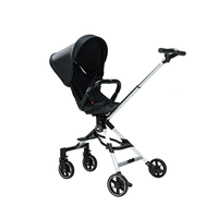 Coche Para Bebe. Système de voyage poussette bébé poussette cadre en aluminium pliable léger bébé poussettes poussettes pour fille garçon