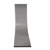 Écran flexible transparent pour la publicité vidéo de mur de verre écran led holographique affichage led vidéo affichage led pour fenêtre