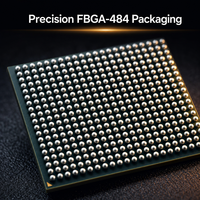 Nouvelle puce FPGA IC XC7S75-2FGGA484I garantie d'origine, 338 I/O 484FBGA 2026 pour applications électroniques