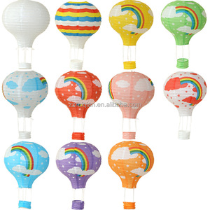 Meilleures ventes de lanternes de ciel de souhait chinoises Montgolfière Décoration de mariage Lanternes en papier suspendues romantiques avec style d'amour - Product Image 4