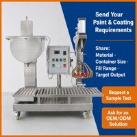 Machine automatique de remplissage et de bouchage pour conteneurs de 1 à 5 L – Machine de remplissage pondéral pour peintures liquides et seaux de revêtement