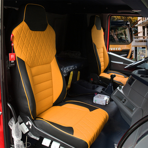 Vente en gros housse de protection de siège intérieur de voiture de camion housse de coussin de siège en cuir anti-salissures et résistant à l'usure - Product Image 1