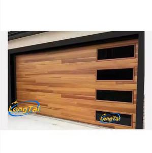 LONG TAI <span class=keywords><strong>Porte</strong></span> de <span class=keywords><strong>garage</strong></span> en bois bon marché en alliage d'aluminium <span class=keywords><strong>Porte</strong></span> de <span class=keywords><strong>garage</strong></span> résidentielle à panneau isolé étanche automatique pour la maison - Product Image 6