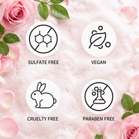 SHAKEBAR Argan Oil Color Protect Shampoo dan Kondisioner Bebas Sulfat dengan Minyak Quinoa dan Minyak Mawar untuk Perawatan Rambut yang Diwarnai dan Diolah