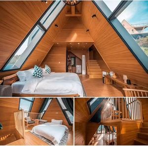 EU Modern Light Steel Frame For Homes Mobile Container Living Triangular-Shaped Modular <strong>Prefabricated</strong> <strong>House</strong> 2 Bedroom Fast Build - Product Image 3