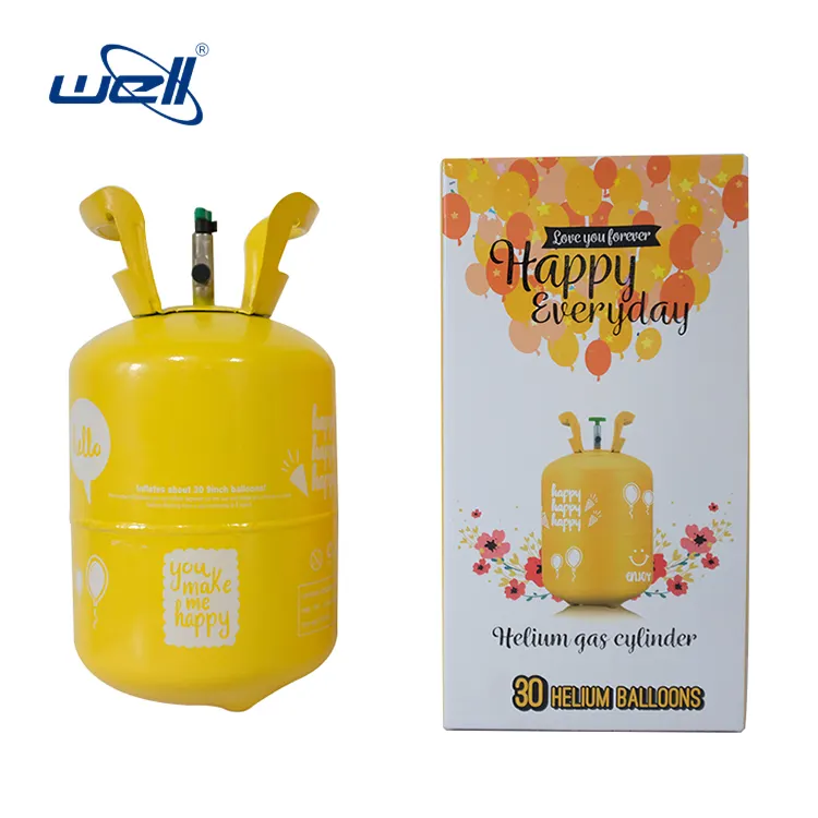 Hot Koop 7.1L Lege Tanks Wegwerp Helium Gas Cilinder Voor Ballonnen, Ballon Helium Gas Cilinder