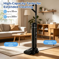 Aspirateur Balai Électrique Sans Fil Intelligent Tout-en-Un Multifonctionnel Pour Nettoyage Humide et Sec Domestique