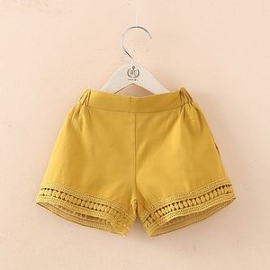 Pantalones de chándal de algodón para bebé niña, pantalones cortos de tela de rizo, ropa de bebé, fabricante chino - Product Image 2