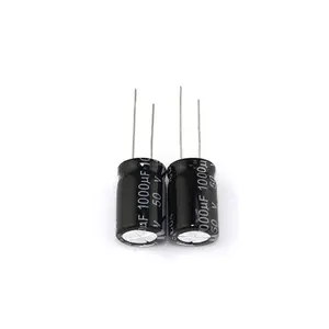 chongx high quality electrolytic capacitor 50V1000UF for solar air conditioner