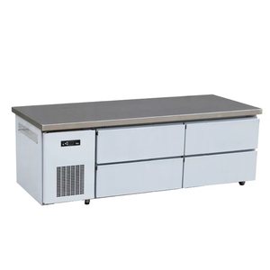 Commerciale <span class=keywords><strong>4</strong></span> <span class=keywords><strong>cassetti</strong></span> refrigerato banco da lavoro refrigeratore in acciaio inox preparazione tavolo <span class=keywords><strong>congelatore</strong></span> per cucina ristorante - Product Image 5