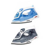 Fer à repasser à vapeur électrique portable compact 2400W en céramique avec fonction spray pour vêtements domestiques et hôteliers, Modèle ORM-258