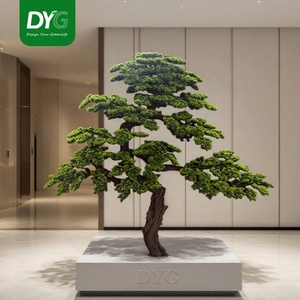 Customized Large Indoor Outdoor Artificial Podocarpus Plant Ornamental <strong>Trees</strong> Customized Artificial Pine <strong>Trees</strong> - Product Image 2