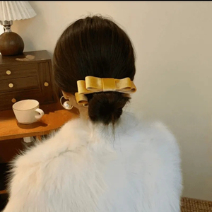 Horquillas para el Cabello con Diseño Elegante y Exquisito 2026, Horquillas de Doble Capa con Lazo, Estilo Dulce y Lindo para Niñas, Accesorios de Moda para el Cabello, Venta al Por Mayor - Product Image 2