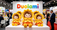 Peluche personnalisée en forme de fleur, jouet en peluche doux pour la décoration de la maison, cadeau pour enfants, peluche en forme de fleur