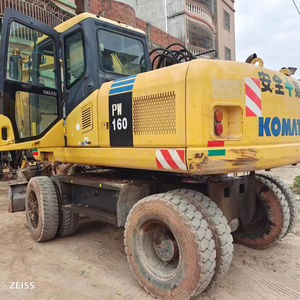 Excavadora de ruedas KOMATSU de alta eficiencia, original, japonesa, multifuncional, en buen estado, usada, Komatsu PW40, 110, 120, 200 - Product Image 1